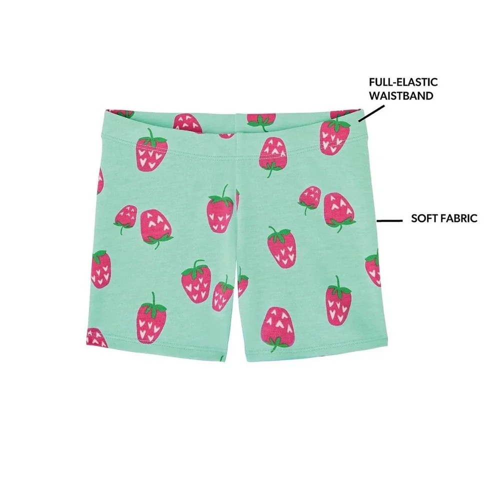 Member's Mark Girls Cartwheel Shorts 5-Pack Multi Color L
